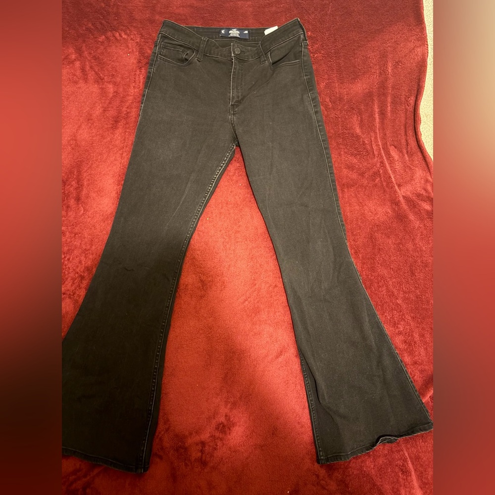 Hollister Black Flare Jeans
